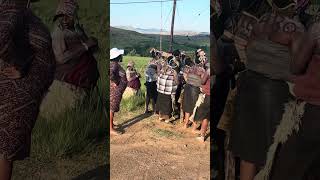 Lesotho  Basotho Women Singing Songs From Initiation School [upl. by Nauqit915]