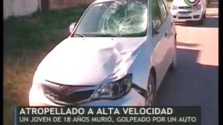 ACCIDENTE MORTAL EN EL BARRIO PATAGONIA [upl. by Eylrac309]