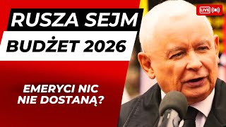 Rusza Sejm Specustawa Powodziowa i 5 Ważnych Tematów Budżet Polski PiS szuka pieniędzy [upl. by Delwin]