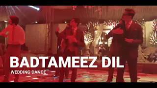 Badtameez Dil Wedding Dance 2018 [upl. by Eniretac]