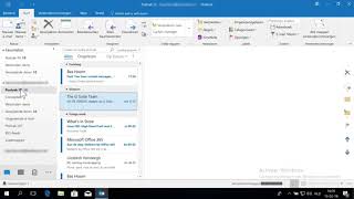 Mappen maken in outlook 2016 2013 en 2010 Maak weinig mappen  Outlook training  Timensionnl [upl. by Neraa]