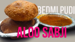 Bedmi Puri With Aloo Sabzi Recipe  बेड़मी पूरी और आलू की सब्ज़ी  cook the licious [upl. by Eitisahc]