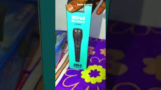 Low budget karaoke Mic with amplifier speaker sub sanu4you shorts shortvideo [upl. by Eicam]