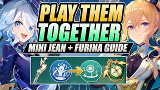 JEAN GUIDE How To Build JEAN For FURINA in Genshin Impact [upl. by Grory]