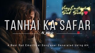 Very Emotional Sad Heart Touching Song  Tanhai ka Safar ❤️‍🩹❤️‍🩹 [upl. by Ahtram]