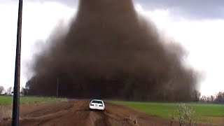 10 Shocking Tornado Moments Caught on Camera [upl. by Tillion]