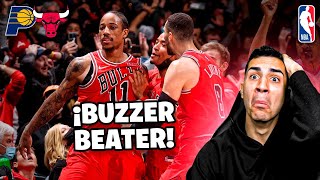 ¡EN EL ÚLTIMO SEGUNDO🚨😳 ¡UNO DE LOS PARTIDOS del AÑO con 46p de DEROZAN  BULLS vs PACERS [upl. by Stinson]