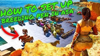 Breeding Pen Guide for Ark Survival Ascended ASA MUTATIONBREEDING GUIDE [upl. by Vladimar888]