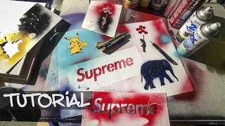 STENCIL ART FOR BEGINNERS  FULL TUTORIAL Step by Step [upl. by Anaeed]