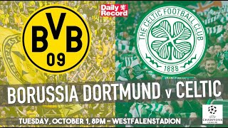 Borussia Dortmund v Celtic live stream TV and kick off details for Champions League clash [upl. by Gabriella]