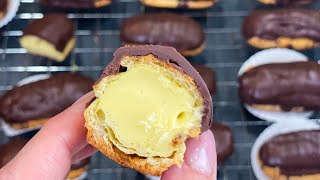 Perfect Eclairs Recipe [upl. by Phillis]