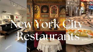 Best Trendy Restaurants amp Coffee Shops in NYC La Cabra Sant Ambroeus Manhattan top restaurants [upl. by Acacia]