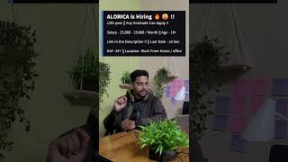 Alorica is Hiring  Customer Experience Agent  DAY247 viralvideo workfromhomejobs [upl. by Agnot733]