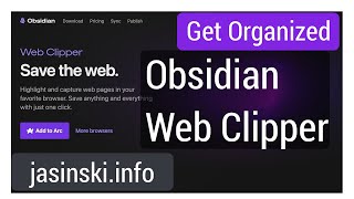 Obsidian Webclipper [upl. by Helena274]