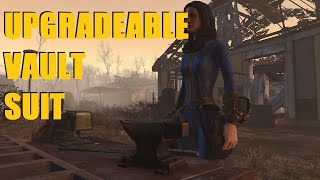 Fallout 4 Mod Review  Upgradeable Vault Suit [upl. by Gordy874]