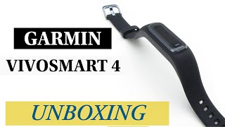 Garmin Vivosmart 4 Unboxing HD 0100199523 [upl. by Burroughs]