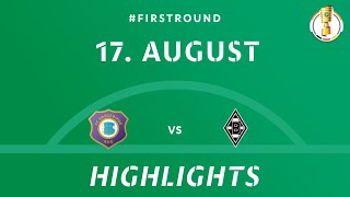 DFBPokal 202425 Round 1  Erzgebirge Aue vs Borussia Mönchengladbach  DFB Pokal Highlights [upl. by Stucker]