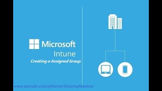 How to create assigned group in Intune [upl. by Aicilat]