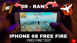 iPhone 6s Free Fire Gameplay 🔥 Full Free Fire Rank Gameplay Test in 2024 [upl. by Schroer26]