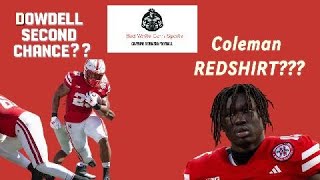 Why a Redshirt Makes Sense for Husker Malachi Coleman and Dowdells Second Chance After His Fumble [upl. by Obellia]