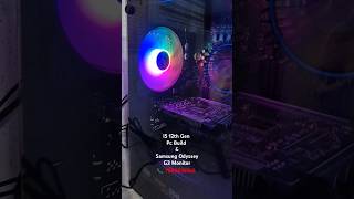 I5 12TH Gen Pc Build ¡ samsung odyssey g3 ¡ shorts pcbuild viralvideo [upl. by Valdes92]