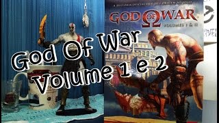 Livro God Of War  Vol 1 e 2 [upl. by Yelreveb]