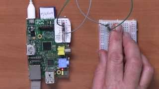 Connecting a Push Switch with Raspberry Pi [upl. by Hoashis324]