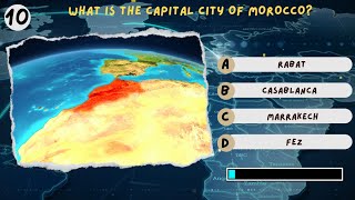 Geography Quiz World Test amp Learn  Novice level  3rd video  quiz geography flags [upl. by Esilram]