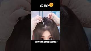 beauty hair style shots hairstyle hairtutorial haircare longhair easyhairstyle [upl. by Peggi]