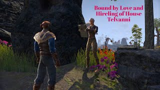 ESO Lets Play  Bound By Love and Hierling of House Telvanni [upl. by Bowden]