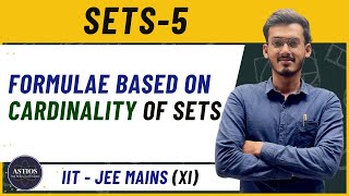 SETS 15  CARDINALITY  JEE MAINS [upl. by Armillas92]