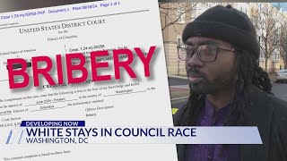 DC Councilmember Trayon White pleads not guilty to bribery charges [upl. by Elamor]