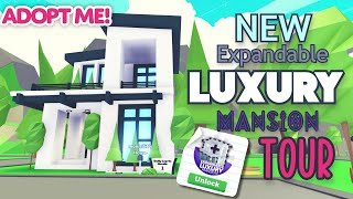 NEW Expandable LUXURY Mansion TOUR  Roblox Adopt Me [upl. by Eilyah]