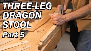 Build the Threelegged Dragon Stool Part 5 [upl. by Esilahc]