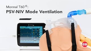 Monnal T60 How To Begin PSVNIV Mode Ventilation  S01E04 [upl. by Sothena911]