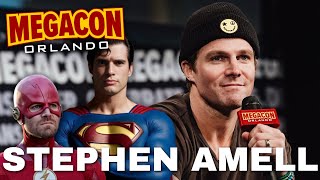 STEPHEN AMELL Talks NEW DCU Elseworlds and Arrowverse  Megacon Orlando 2024 [upl. by Ahk901]