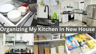 Organizing My Kitchen In New House  Kitchen Organizing Ideas  Kitchen Organization  Kitchen Tips [upl. by Sorci]