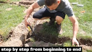 How to Install Water Sprinklers  Do It Yourself [upl. by Iek]