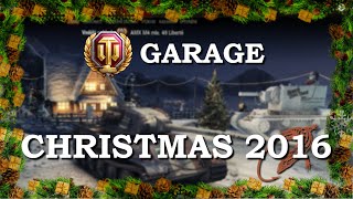 World of Tanks Christmas Garage 2016 [upl. by Aikal780]