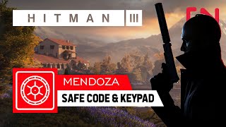 Hitman 3 Mendoza Safe Code amp Keypad The Farewell [upl. by Ahsinert]