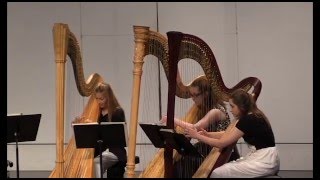 Curtis Institute Harp Studio Arrival of the Queen of Sheba [upl. by Pearson]