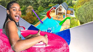 WE TURNED OUR HOUSE INTO A WATERPARK [upl. by Desimone]