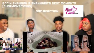 BGC14 Shannon amp Shannades Best Moments Clermont Twins SBC REACTION [upl. by Haimaj331]