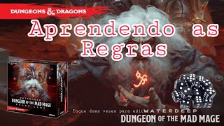 DampD  Waterdeep  Masmorra do Mago Louco Board Game  Aprendendo as Regras [upl. by Knowlton507]