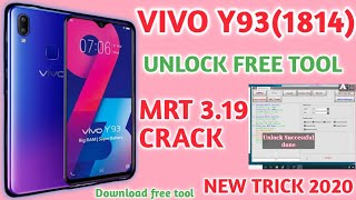 VIVO Y93 PatternPin amp Frp Unlock MRT Crack 319 How to Unlock Vivo Y93 free tool mrtcrack [upl. by Oirifrop]