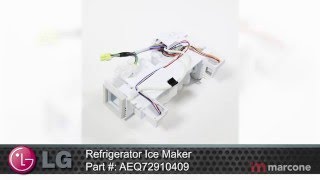 LG Refrigerator Ice Maker Part  AEQ72910409 [upl. by Runkle]