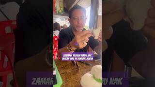 ZAMARUL HISHAM RINDU NAK MAKAN SINI DI TANJUNG MALIM [upl. by Onairda295]