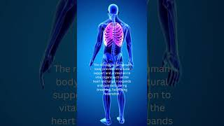 About human ribs human rib cage 3d model  humanbody body viral shorts information [upl. by Libb183]