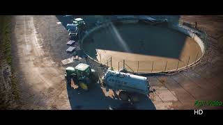 JOHN DEERE 6150 M With JOSKIN 12000 MEB Slurry Tanker [upl. by Aniat]