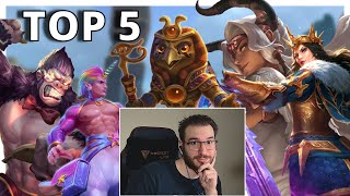 TOP 5 MID GODS TO GET FROM BRONZE TO MASTERS [upl. by Philbo]